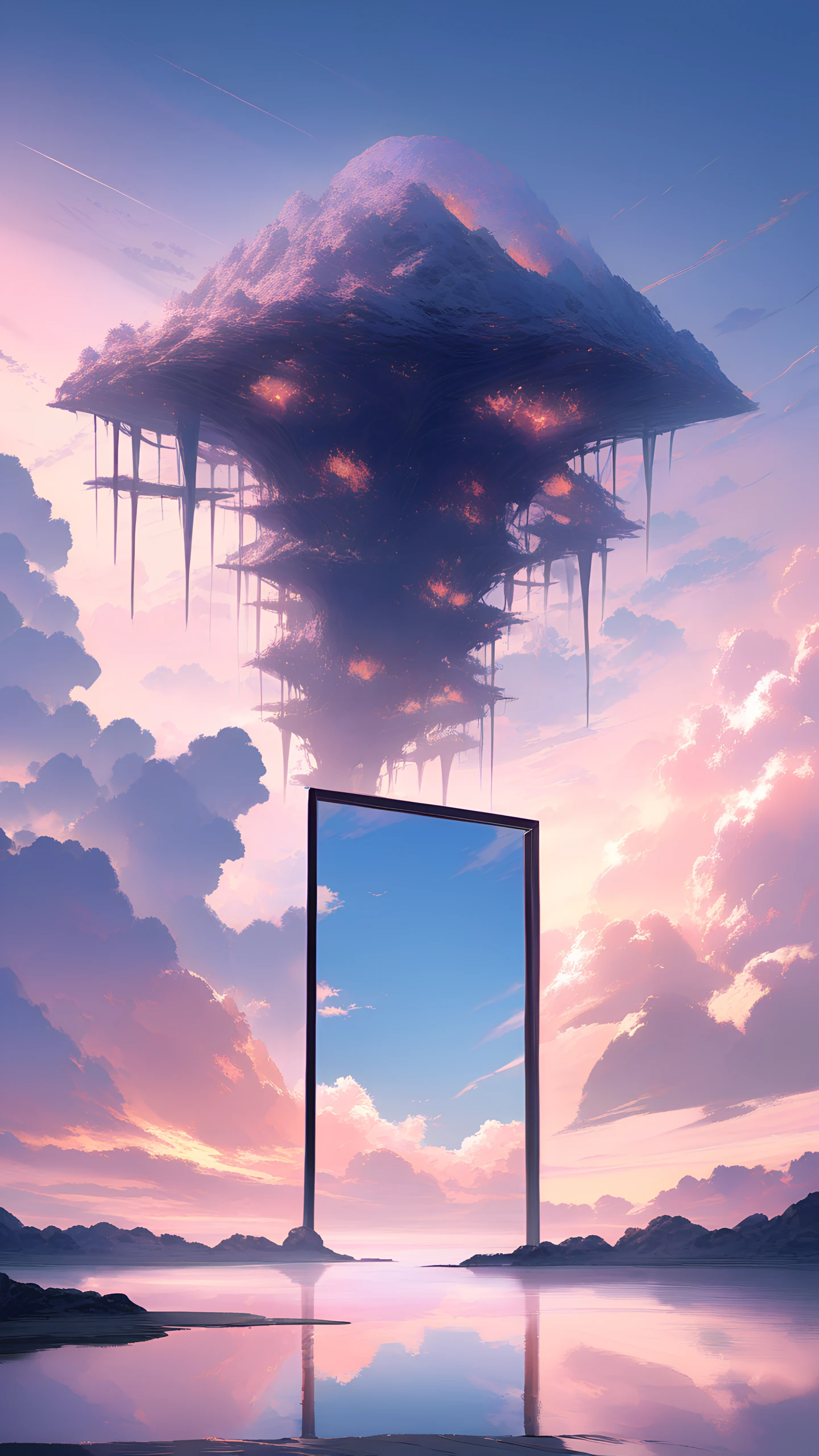 Anime Wallpaper Dreamcore Surreal 1440×2560 anime wallpaper