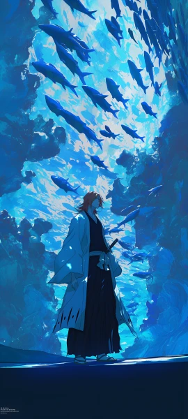 anime art wallpapers — 1847×4096