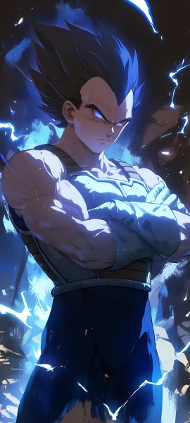 epic anime boy wallpaper — male focus, white gloves, gloves (free 4K phone download)