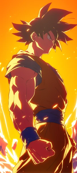 epic anime boy wallpaper — male focus, black hair, spiked hair (free 4K phone download)