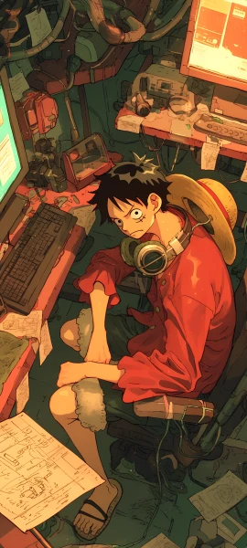 anime art wallpapers — 1847×4096