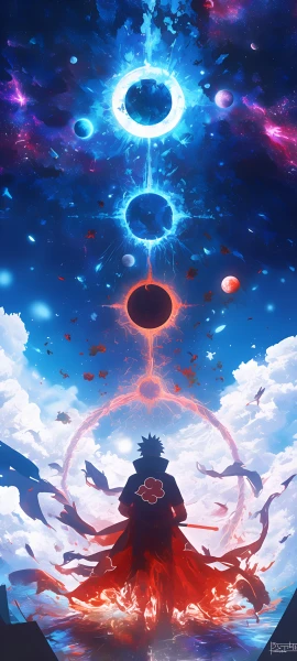 epic anime boy wallpaper — weapon, male focus, sword (free 4K phone download)