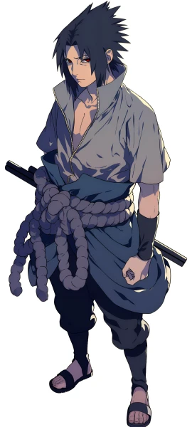elegant anime boy wallpaper — male focus, black hair, weapon (free 4K phone download)