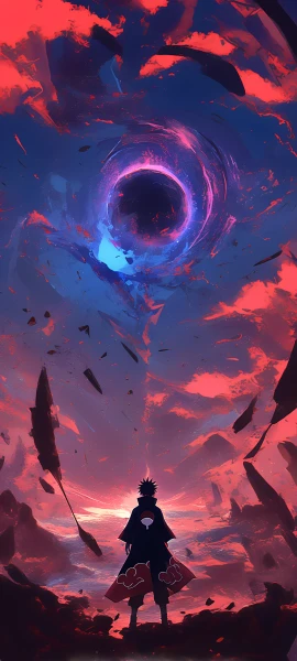 epic anime boy wallpaper — sky, cloud, male focus (free 4K phone download)