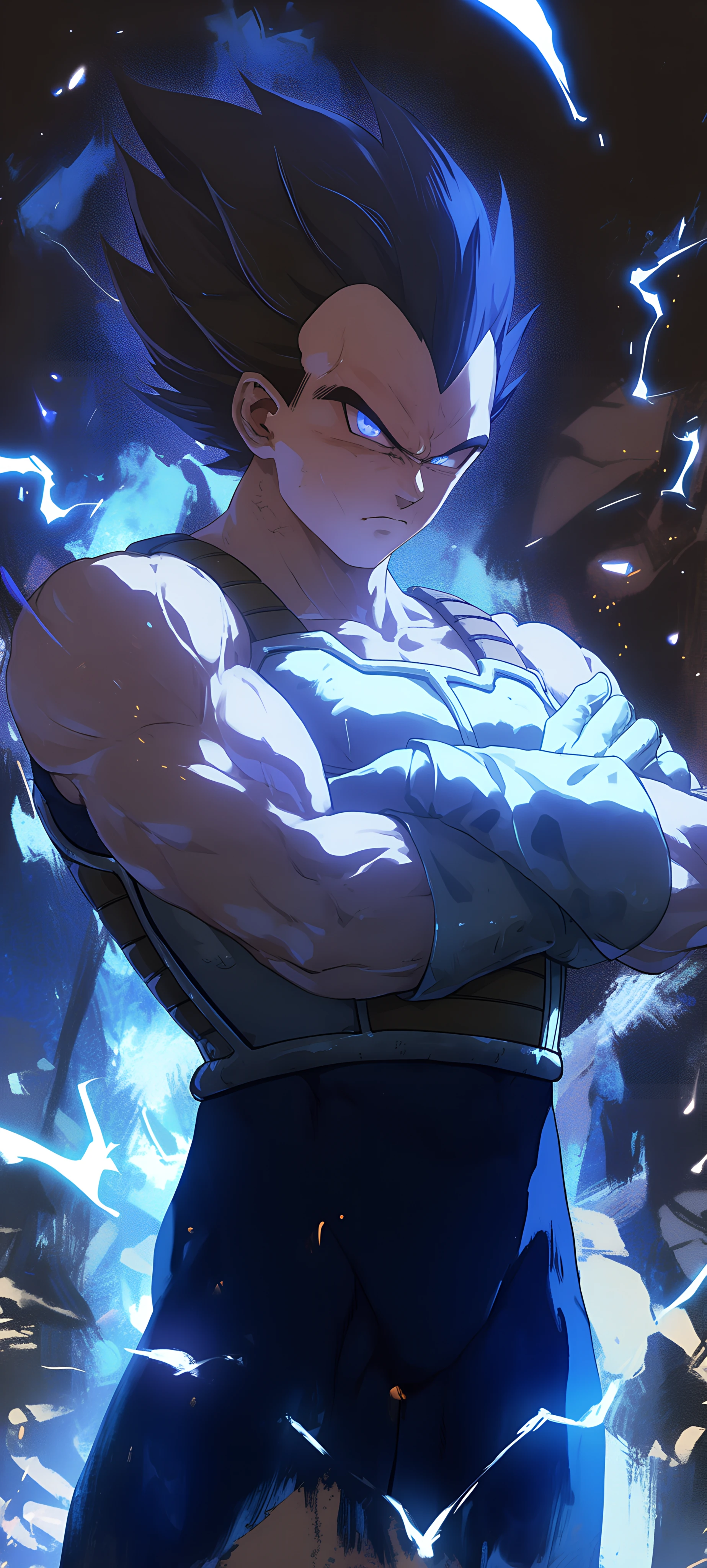 epic anime boy wallpaper — male focus, white gloves, gloves (free 4K phone download)
