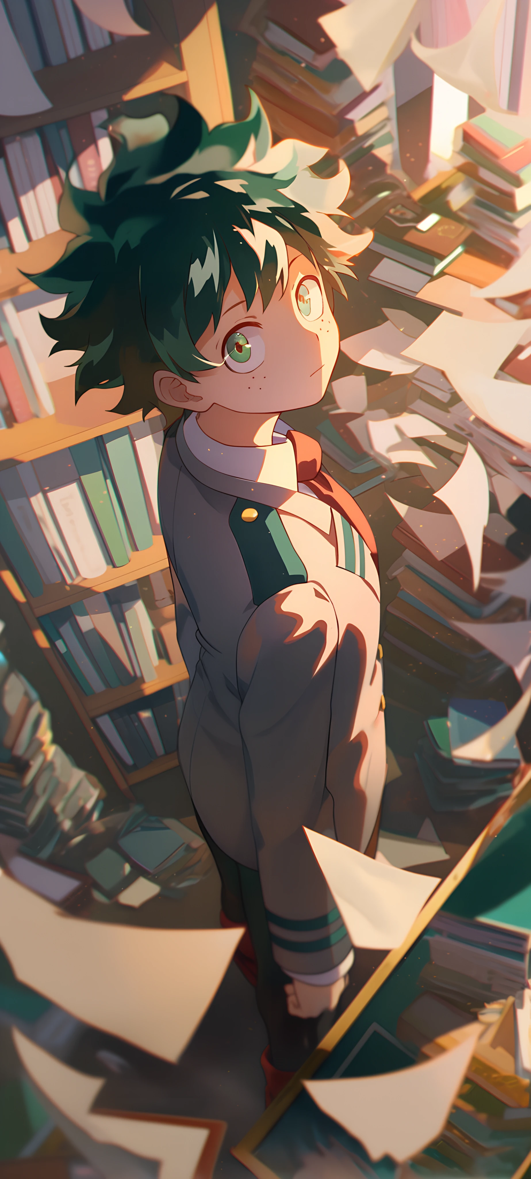 cute anime boy wallpaper — u.a. school uniform, school uniform, male focus (free 4K phone download)
