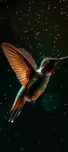 magical architecture wallpaper — animal focus, bird, animal, flying (free 4K phone download)