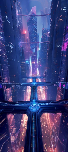 futuristic architecture wallpaper — scenery, city, building, skyscraper (free 4K phone download)