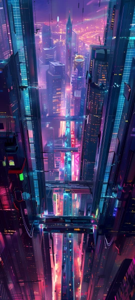futuristic architecture wallpaper — scenery, city, building, skyscraper (free 4K phone download)