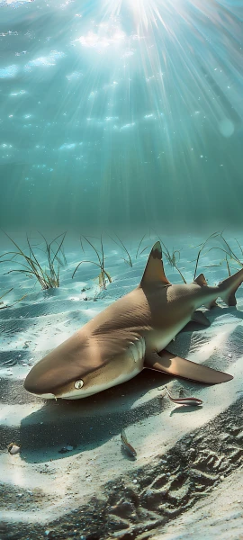 serene architecture wallpaper — fish, ocean, animal focus, water (free 4K phone download)
