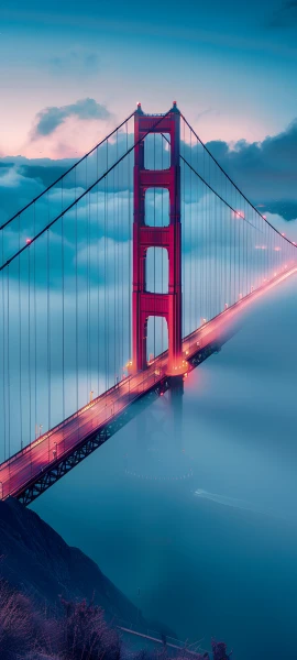 dreamy architecture wallpaper — scenery, sky, cloud, bridge (free 4K phone download)
