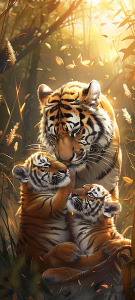 cute architecture wallpaper — tiger, nature, animal, animal focus (free 4K phone download)