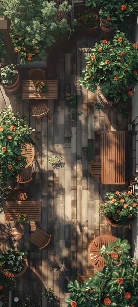whimsical architecture wallpaper — scenery, plant, flower, building (free 4K phone download)
