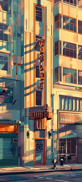 futuristic architecture wallpaper — scenery, building, city, street (free 4K phone download)