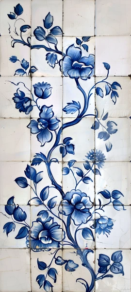 whimsical architecture wallpaper — flower, plant, blue flower, vines (free 4K phone download)