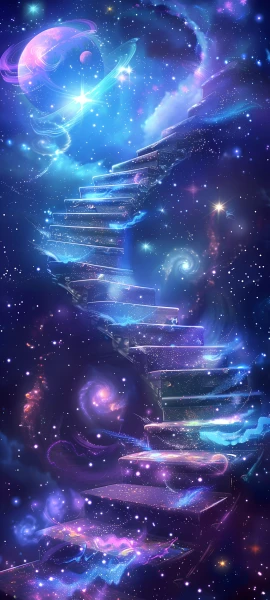 futuristic architecture wallpaper — scenery, star (sky), sky, starry sky (free 4K phone download)