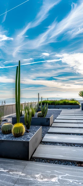 serene architecture wallpaper — scenery, cloud, sky, stairs (free 4K phone download)