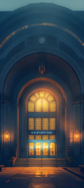 mysterious architecture wallpaper — scenery, window, arch, door (free 4K phone download)