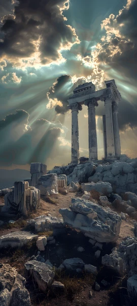 gothic architecture wallpaper — scenery, cloud, ruins, sky (free 4K phone download)
