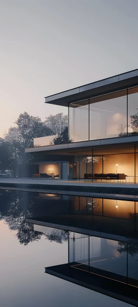 elegant architecture wallpaper — scenery, tree, building, sky (free 4K phone download)