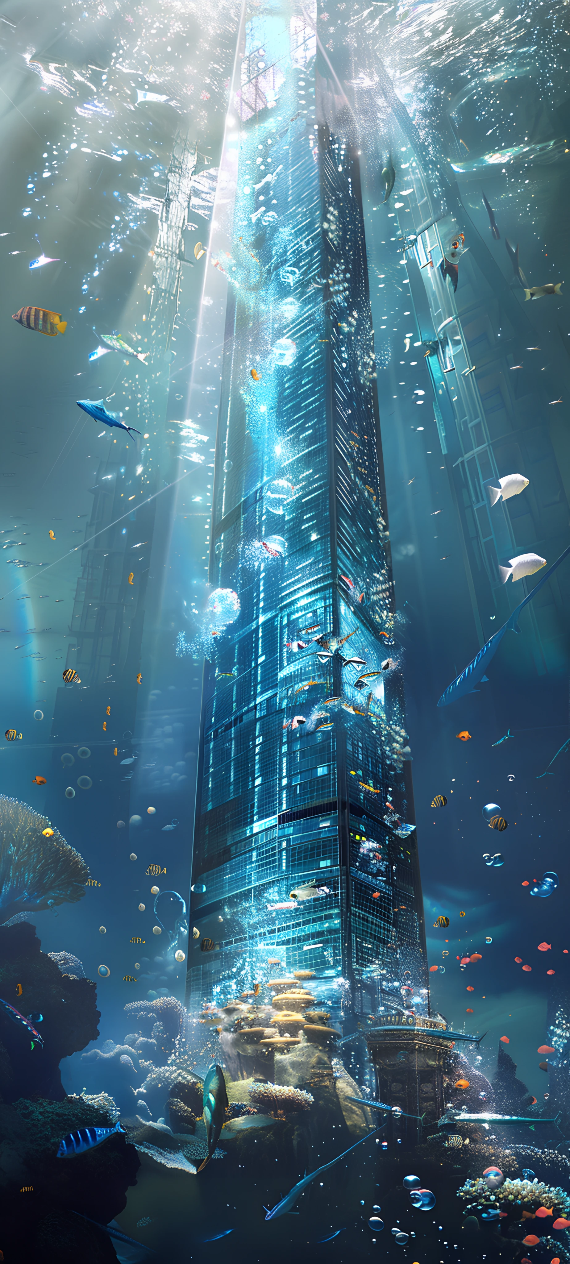 Architecture Wallpapers 1847×4096 anime wallpaper