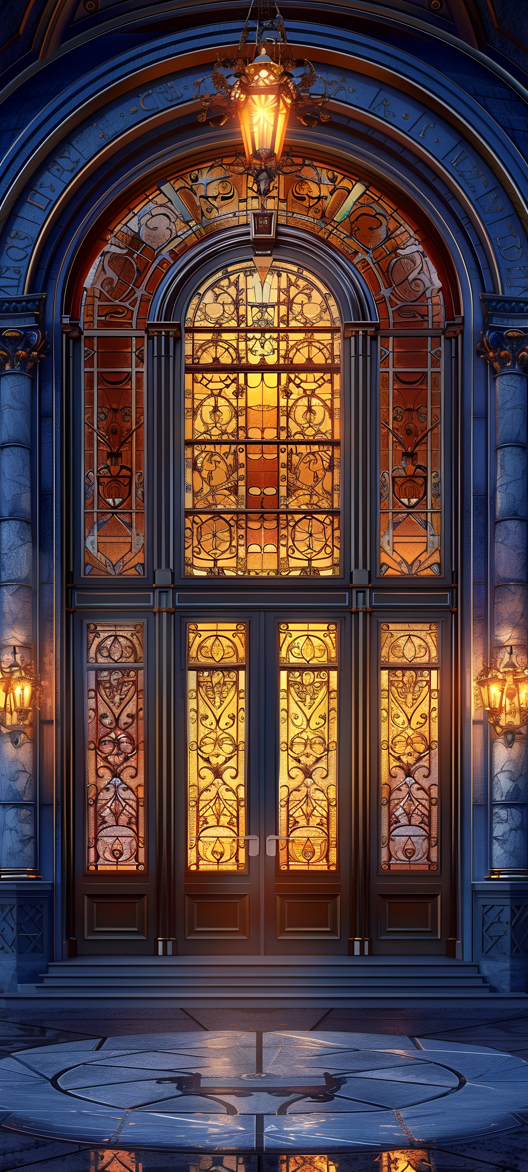Architecture Wallpapers 1847×4096 anime wallpaper