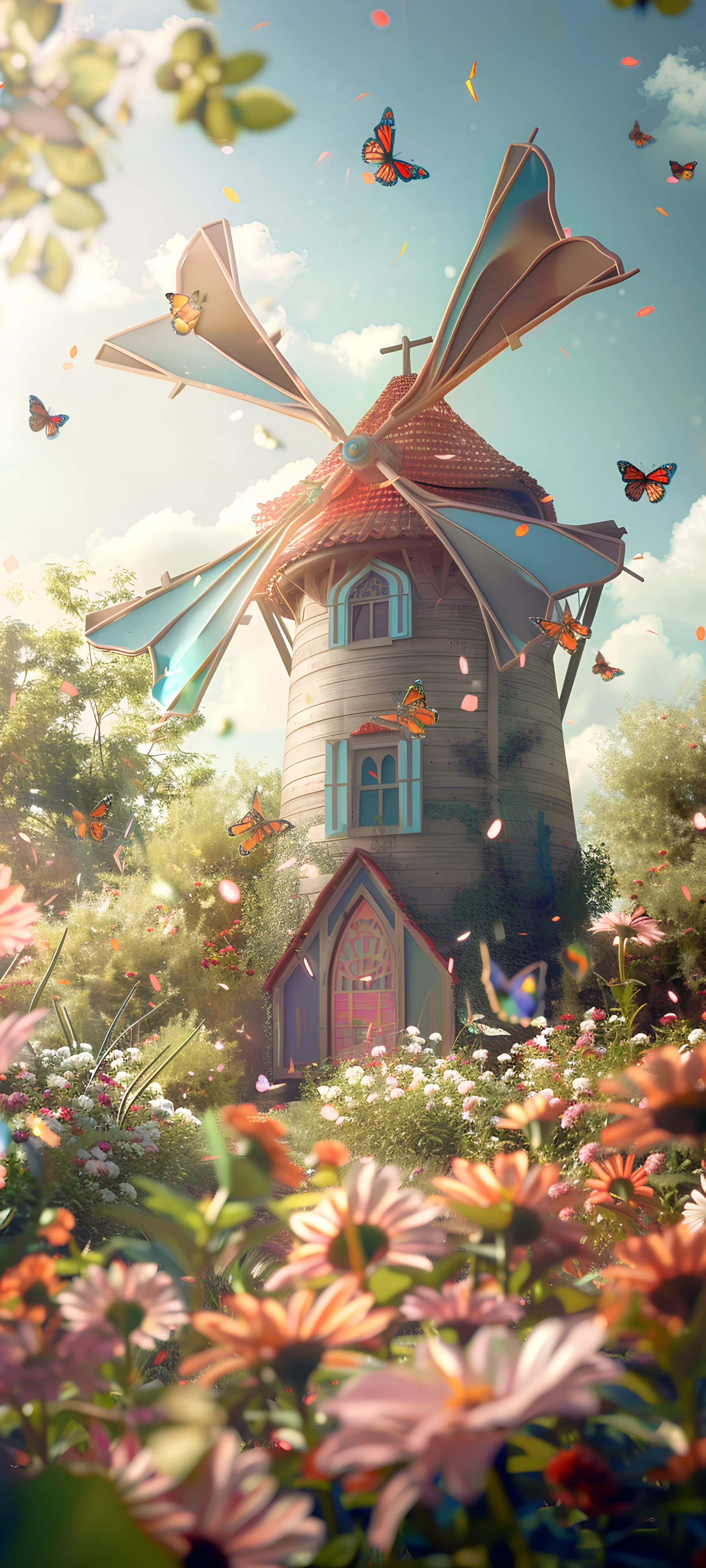Architecture Wallpapers 1847×4096 anime wallpaper