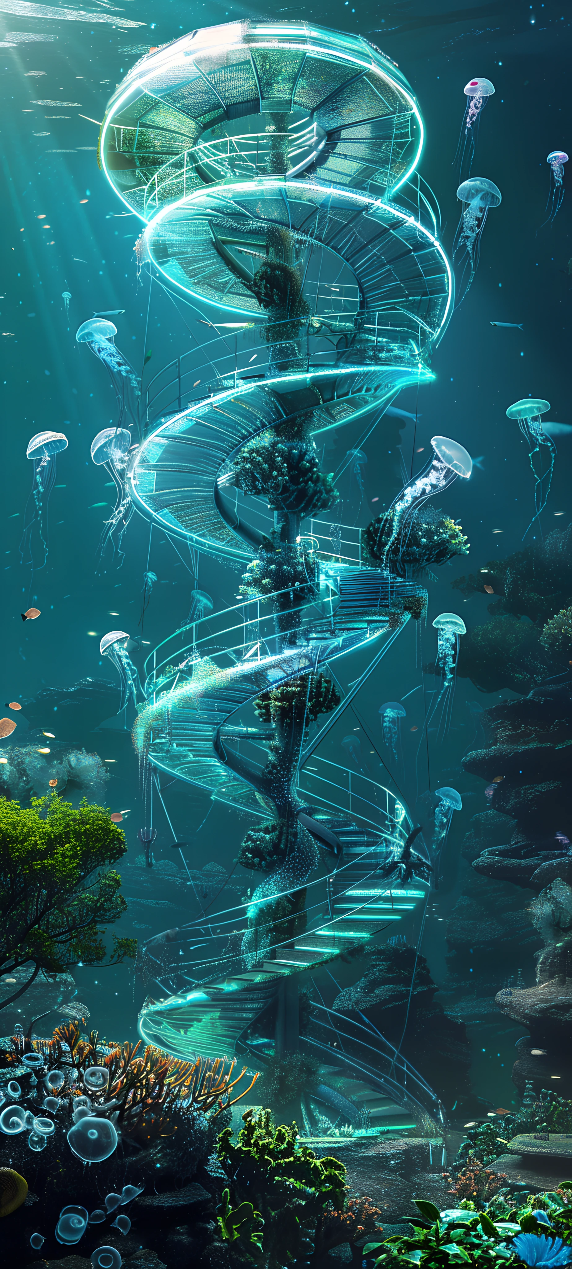 Architecture Wallpapers 1847×4096 anime wallpaper