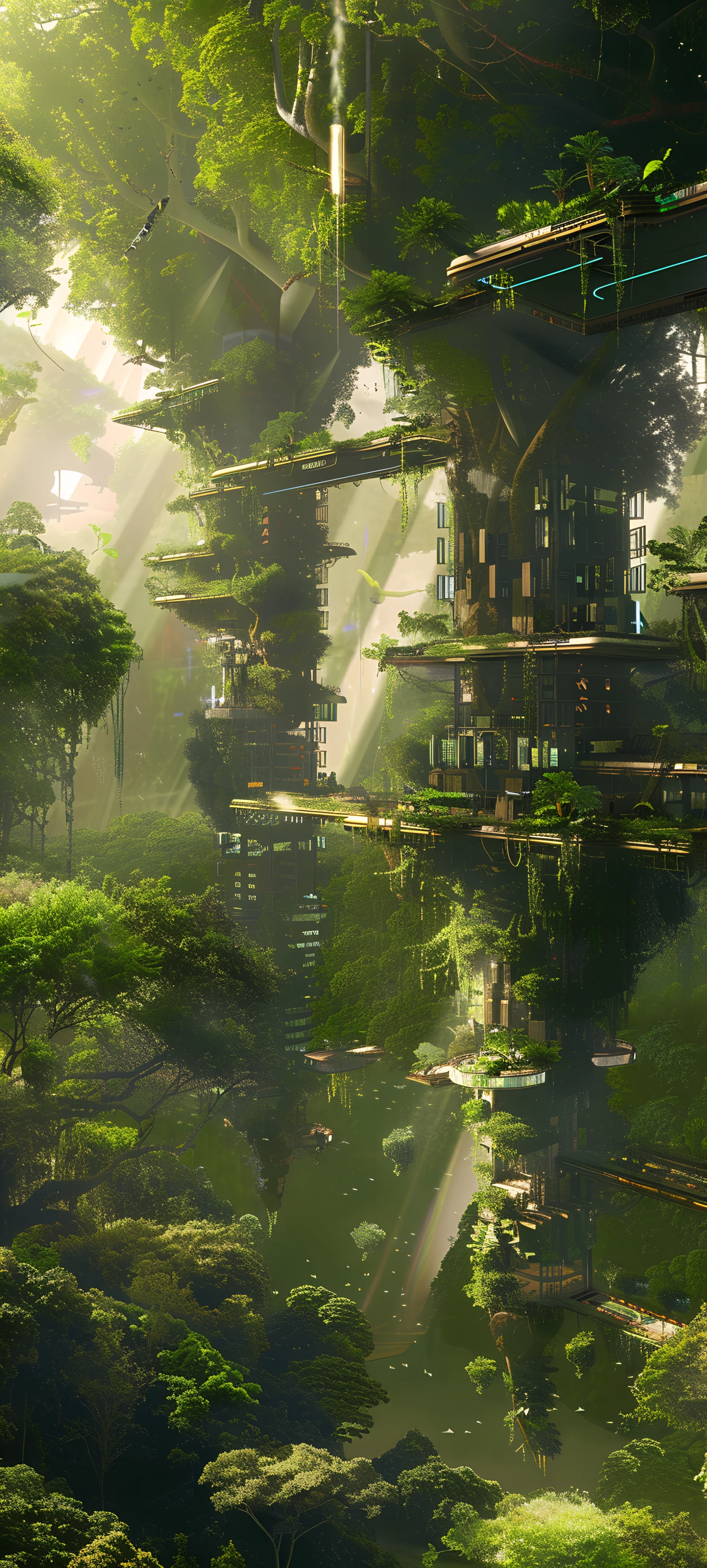 Architecture Wallpapers 1847×4096 anime wallpaper