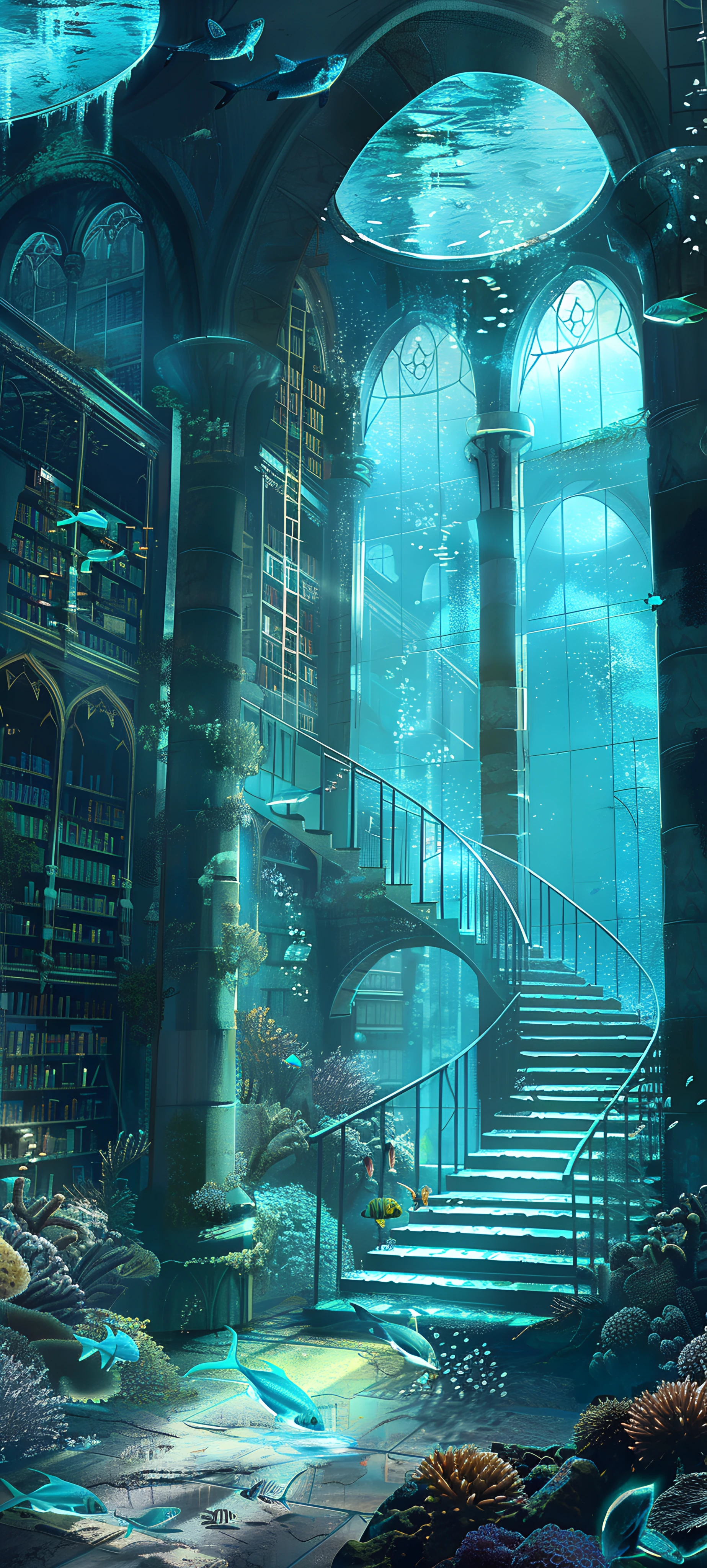 Architecture Wallpapers 1847×4096 anime wallpaper