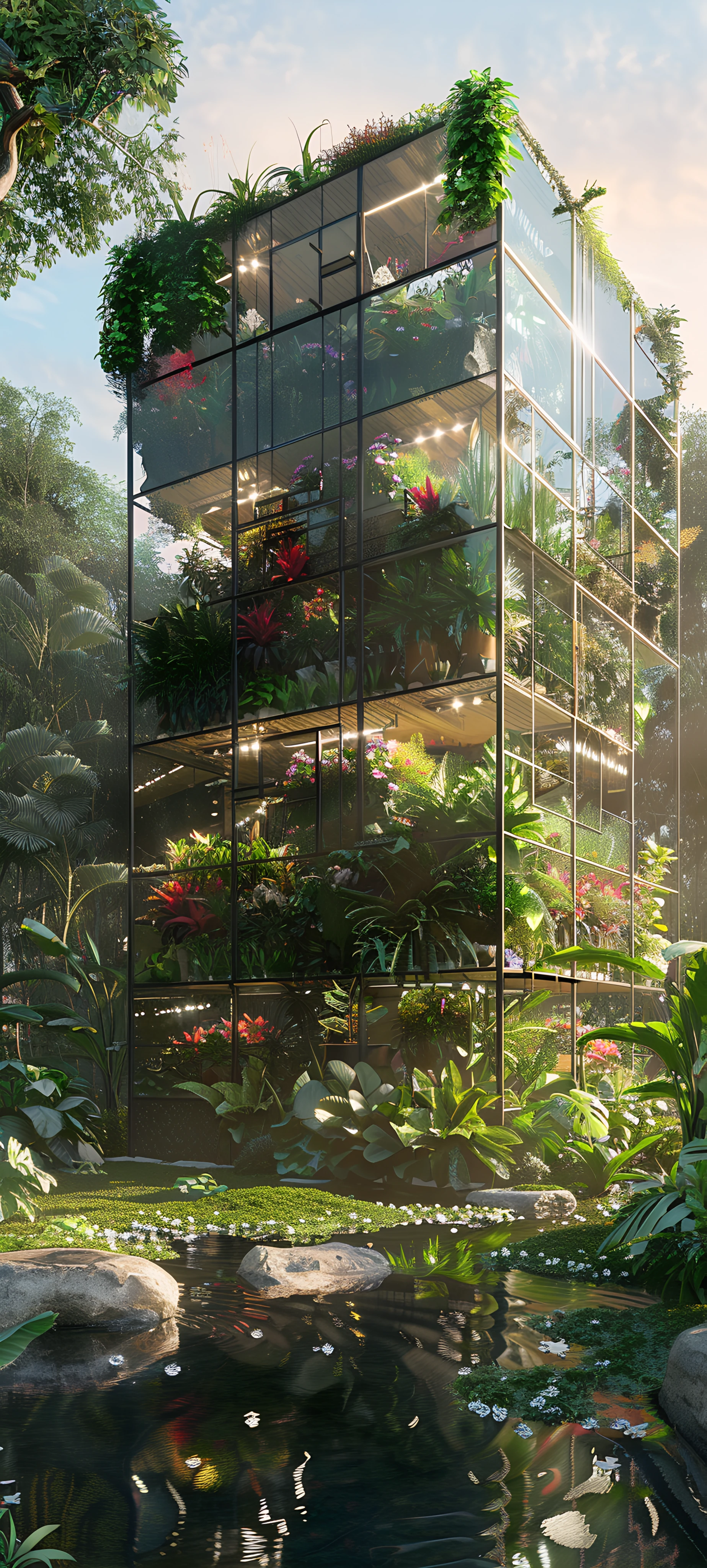 Architecture Wallpapers 1847×4096 anime wallpaper