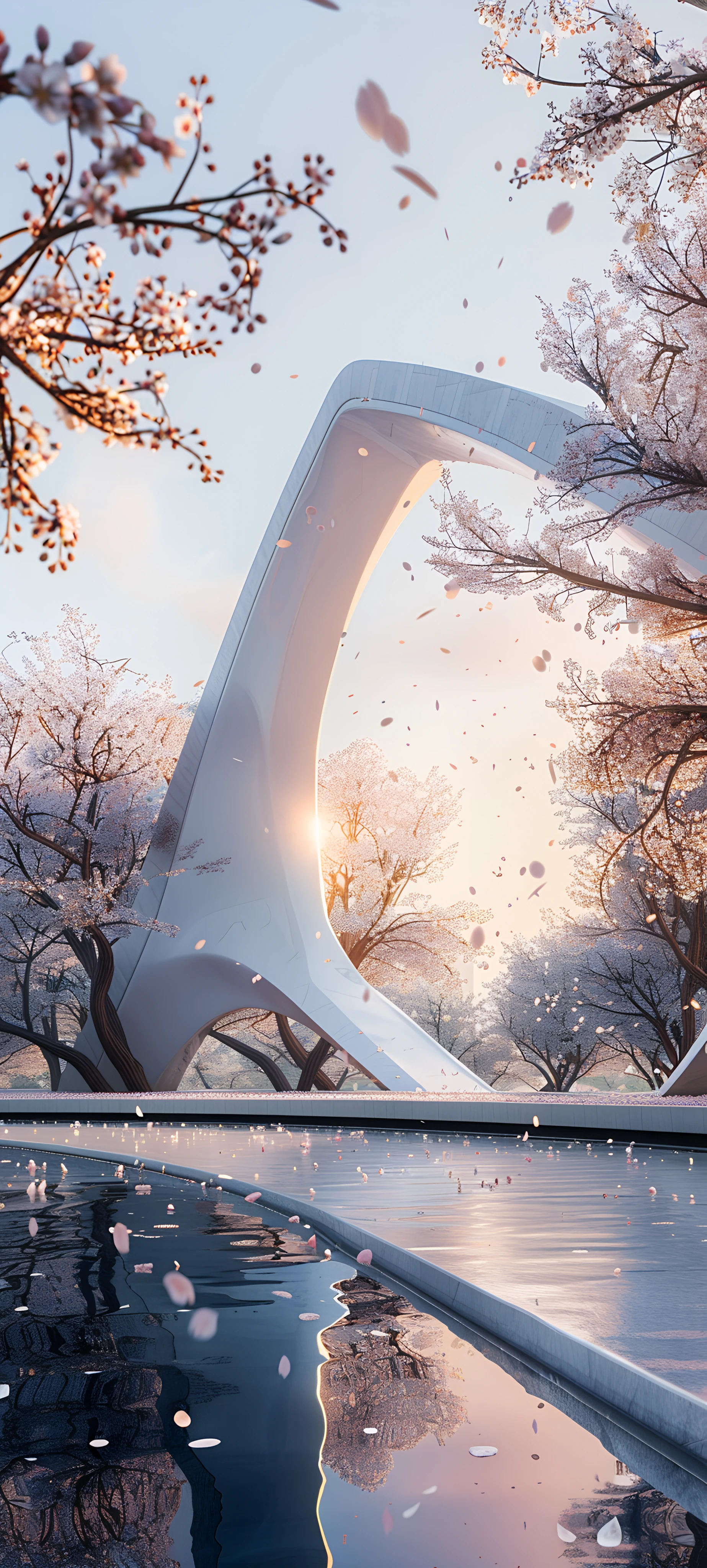 Architecture Wallpapers 1847×4096 anime wallpaper