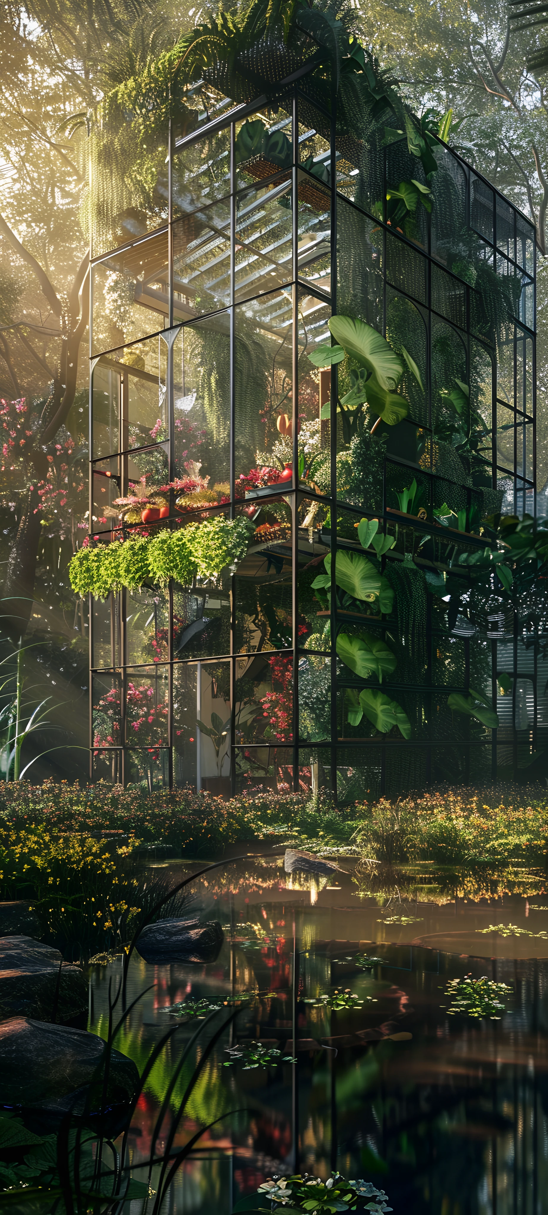 Architecture Wallpapers 1847×4096 anime wallpaper