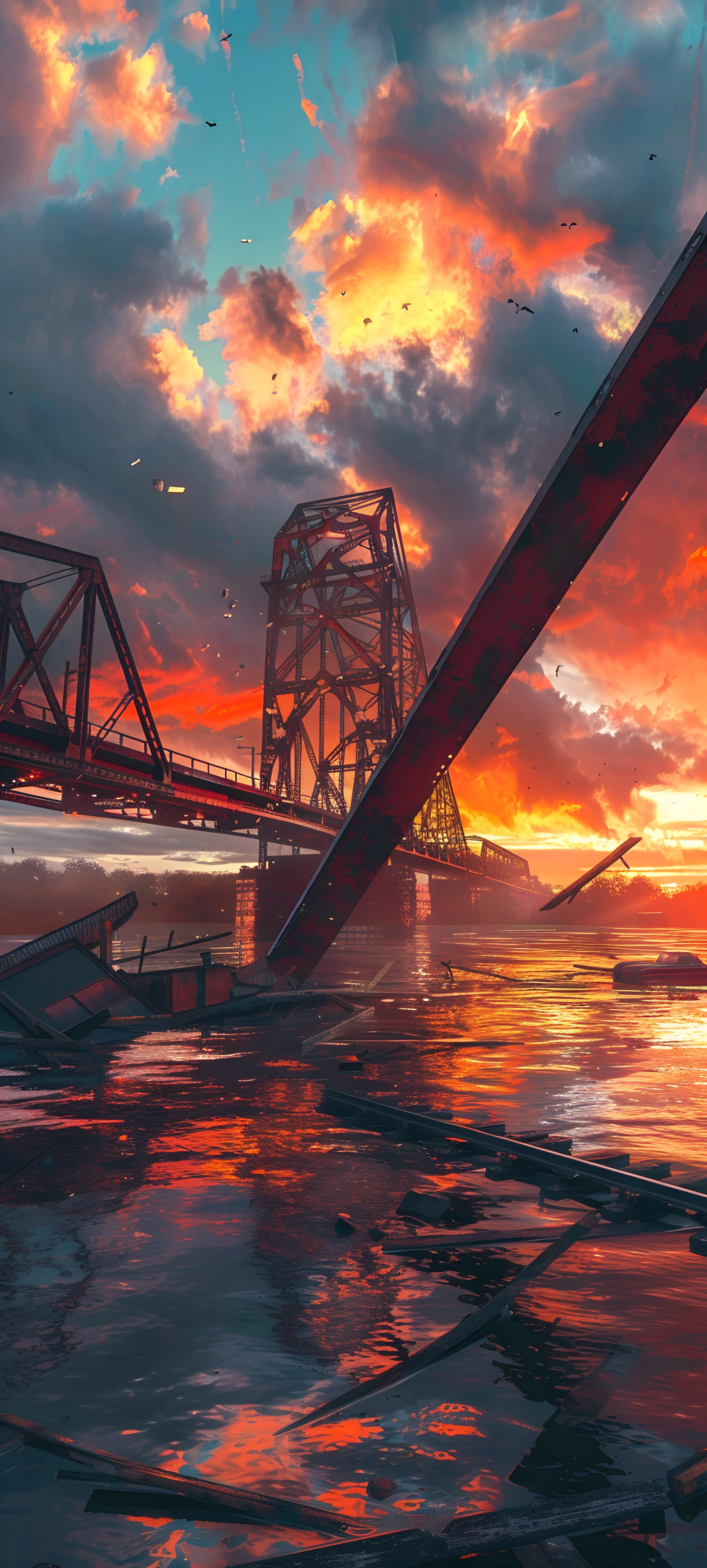 Architecture Wallpapers 1847×4096 anime wallpaper