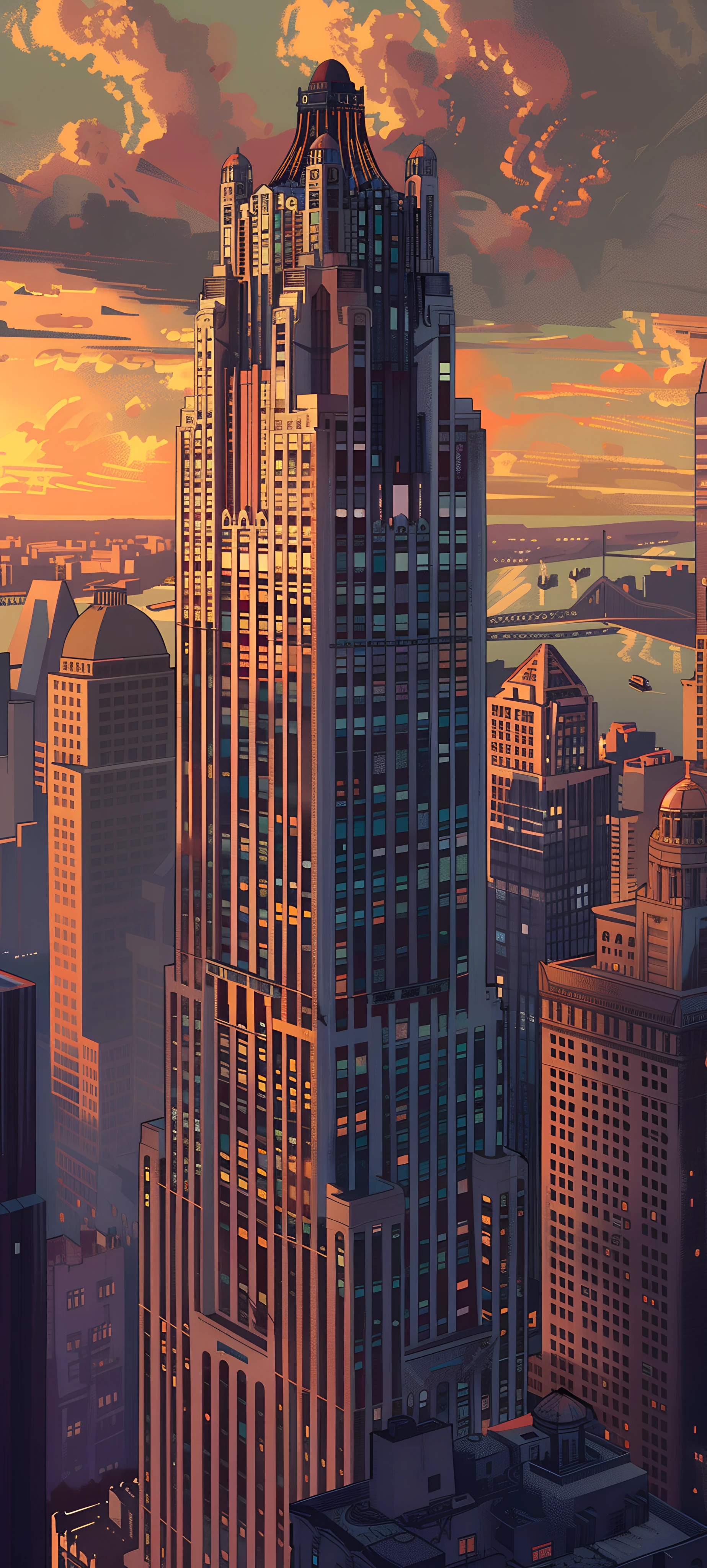 Architecture Wallpapers 1847×4096 anime wallpaper