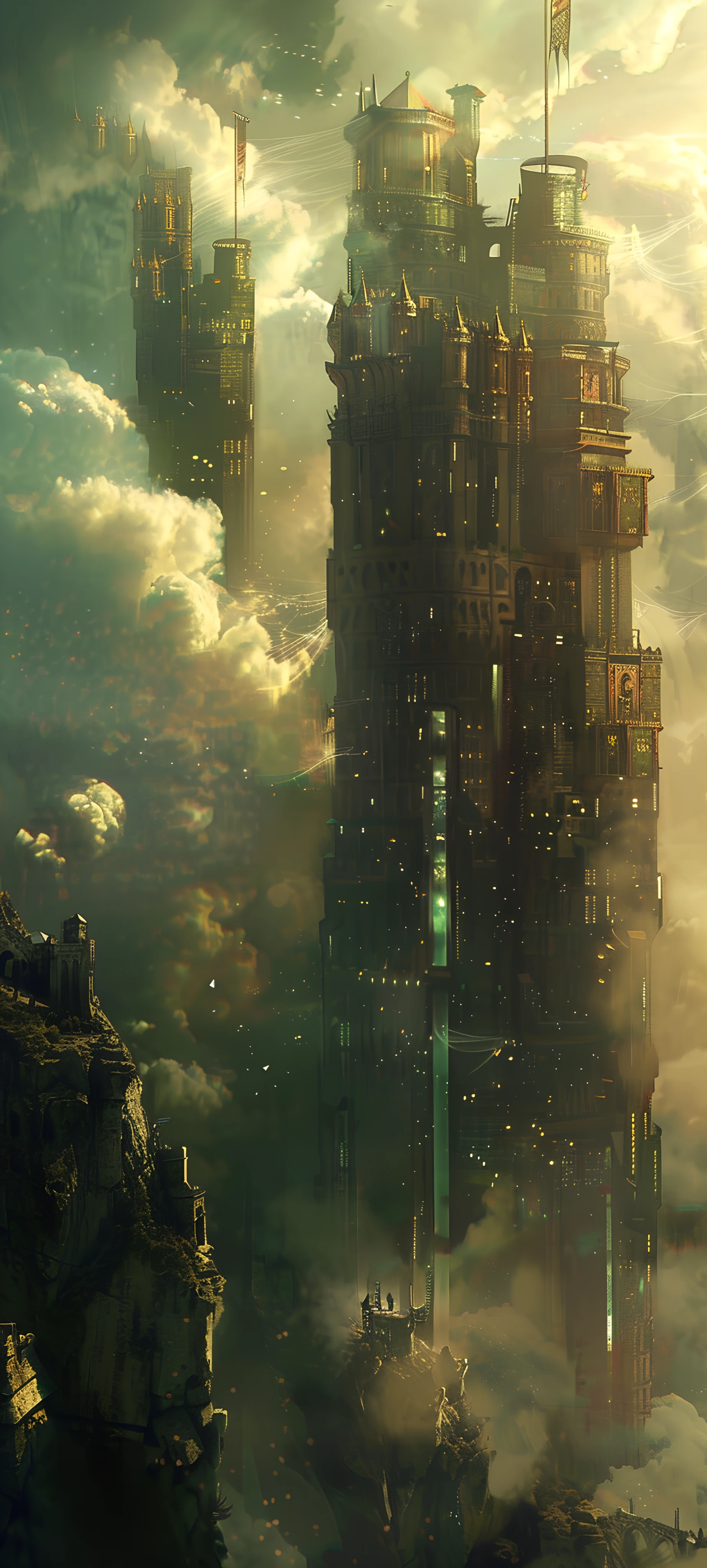 Architecture Wallpapers 1847×4096 anime wallpaper
