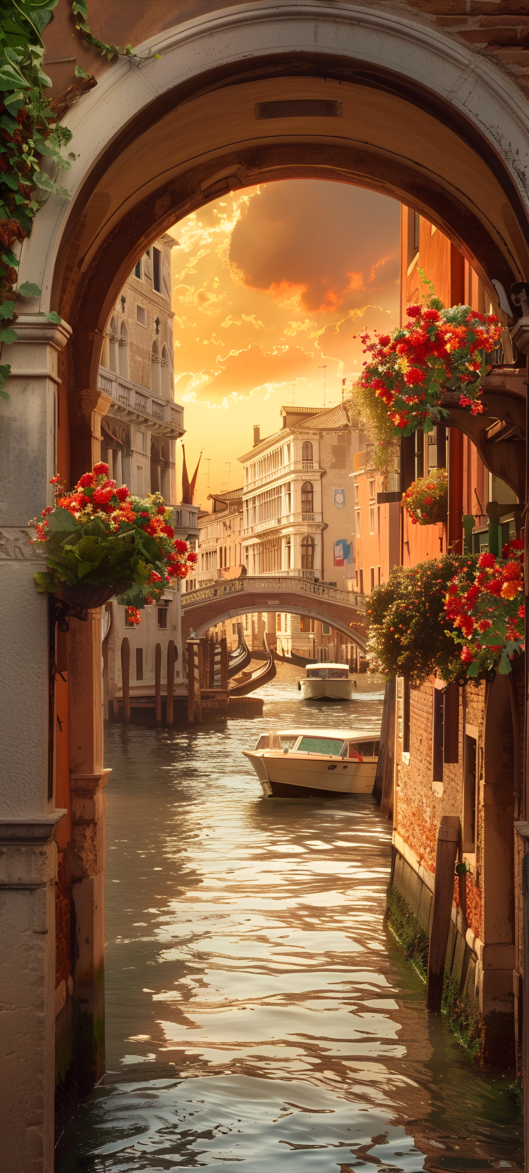 romantic architecture wallpaper — scenery, building, sky, cloud (free 4K phone download)