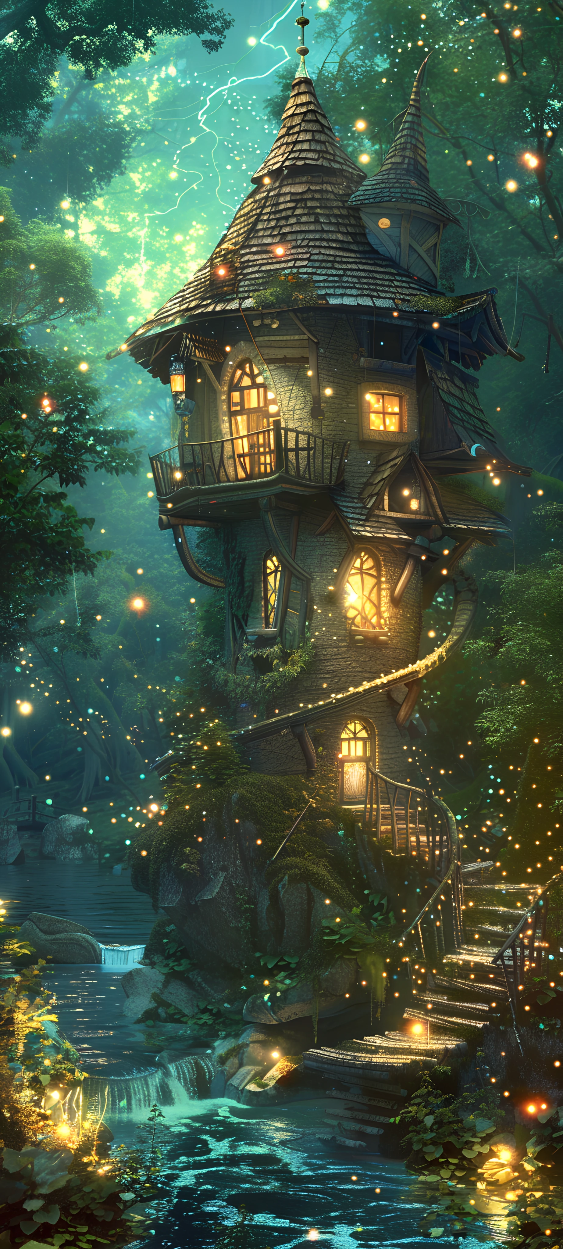 Architecture Wallpapers 1847×4096 anime wallpaper