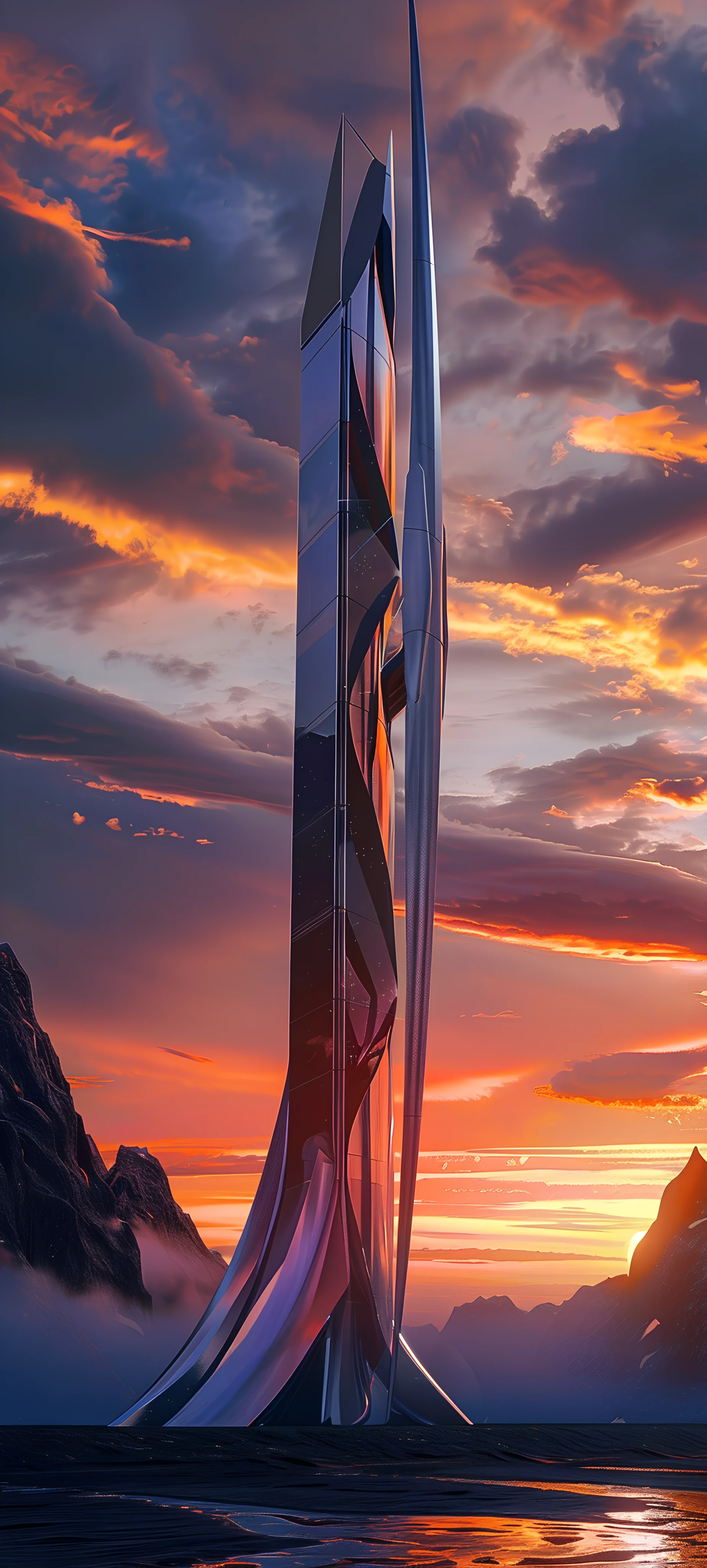 Architecture Wallpapers 1847×4096 anime wallpaper