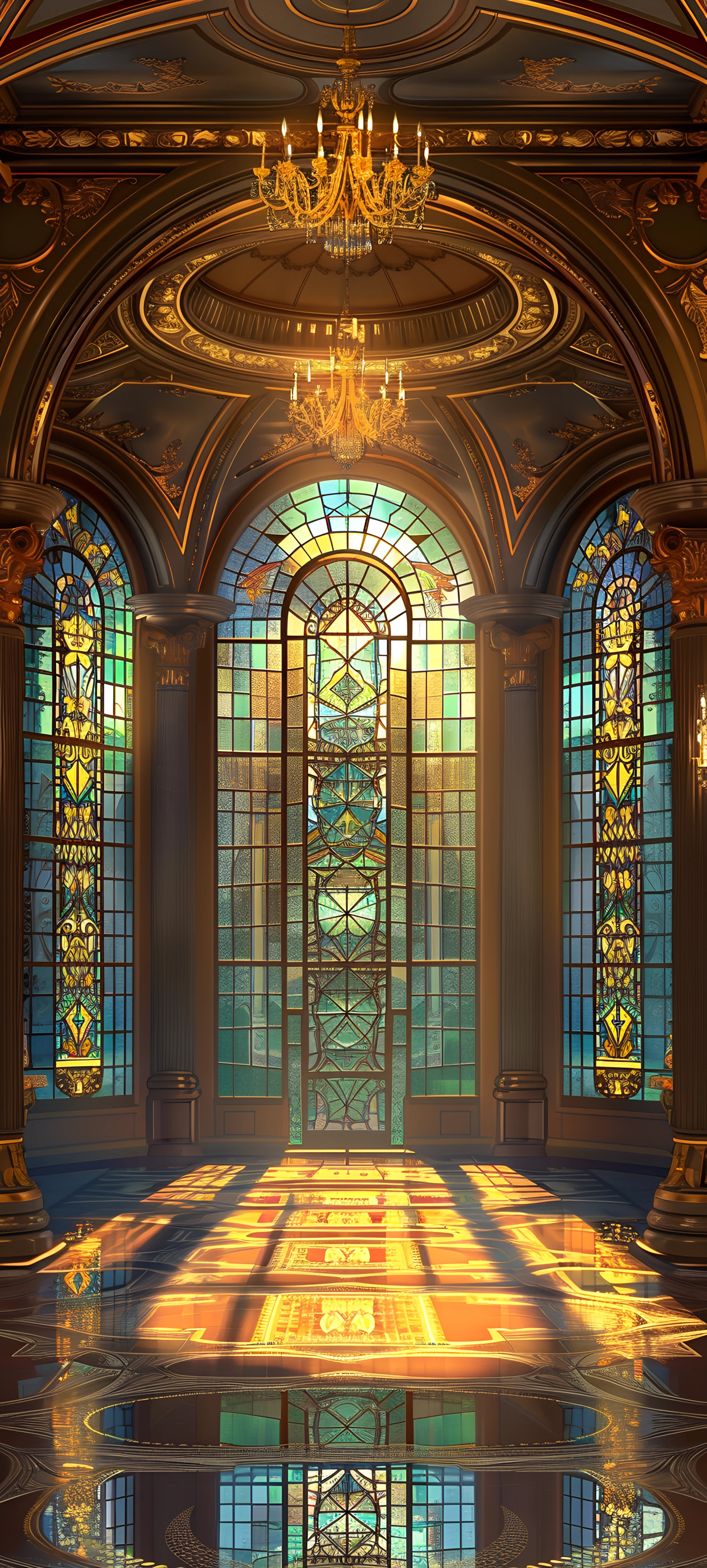Architecture Wallpapers 1847×4096 anime wallpaper