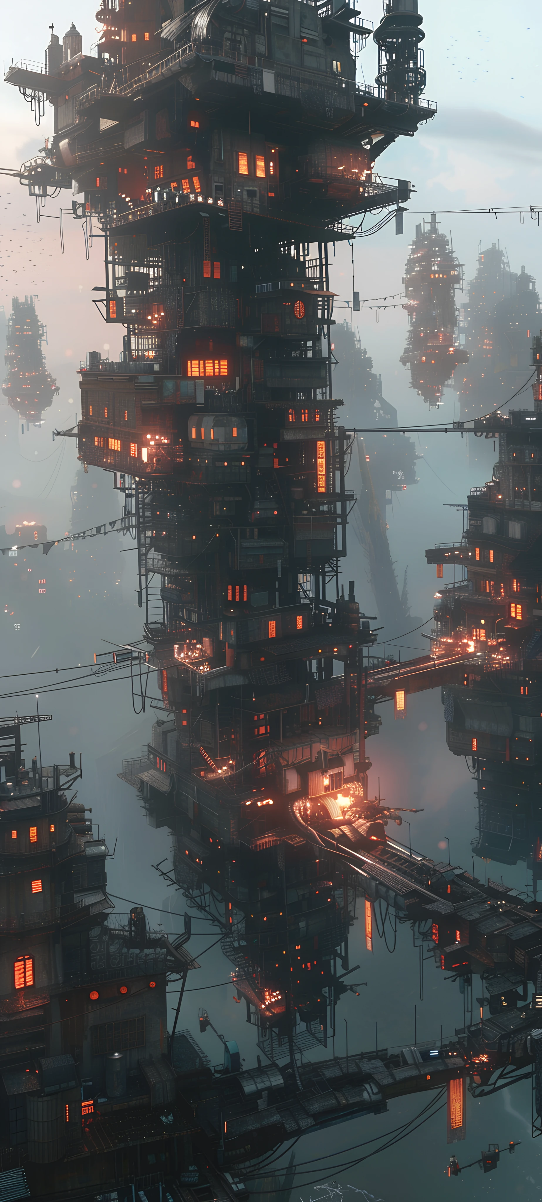 Architecture Wallpapers 1847×4096 anime wallpaper