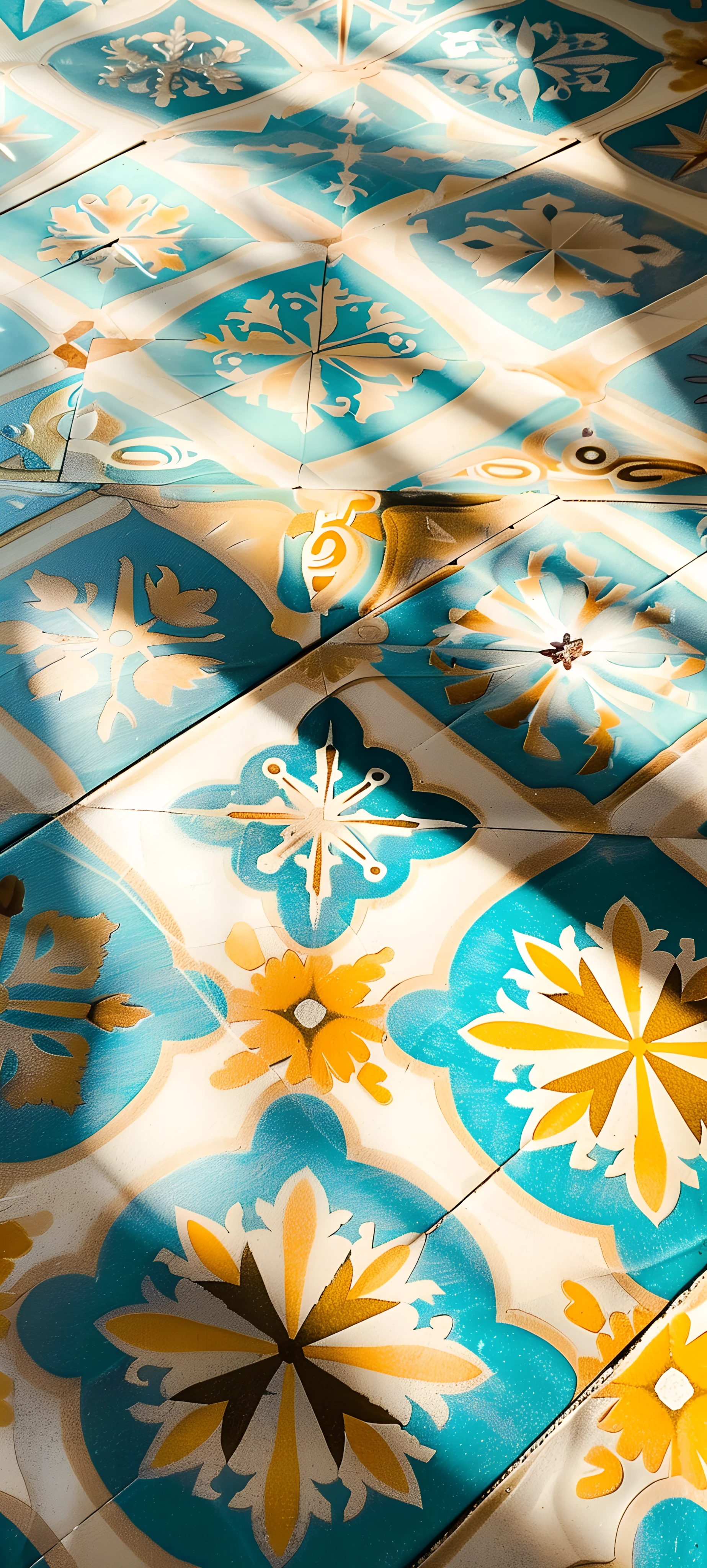 whimsical architecture wallpaper — flower, yellow flower, white flower, sunlight (free 4K phone download)