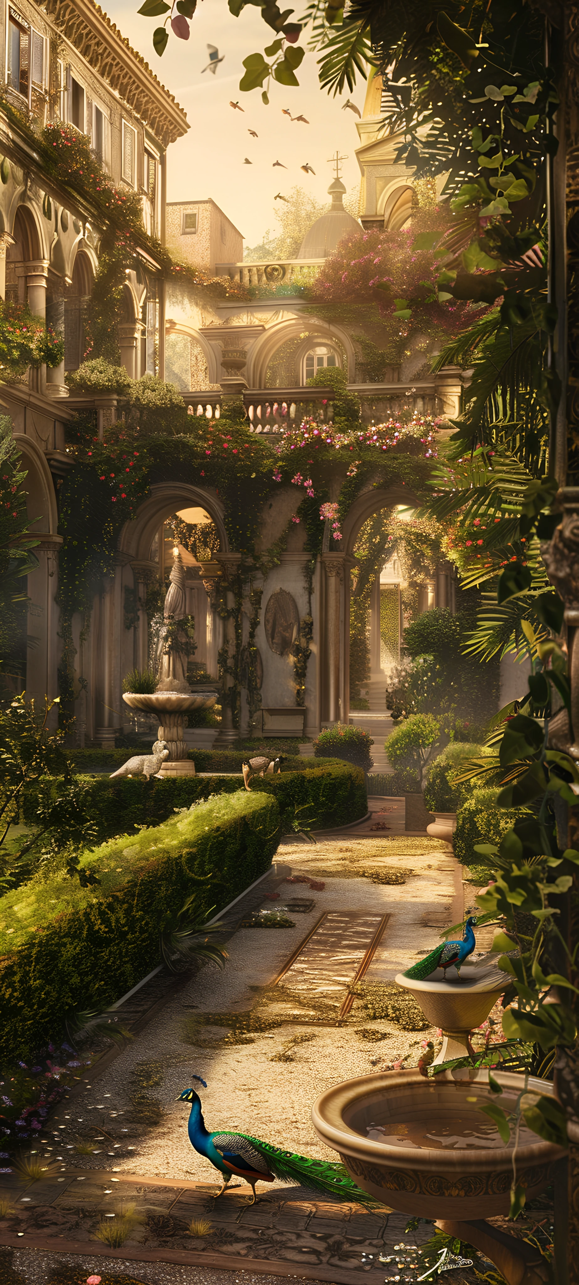 Architecture Wallpapers 1847×4096 anime wallpaper