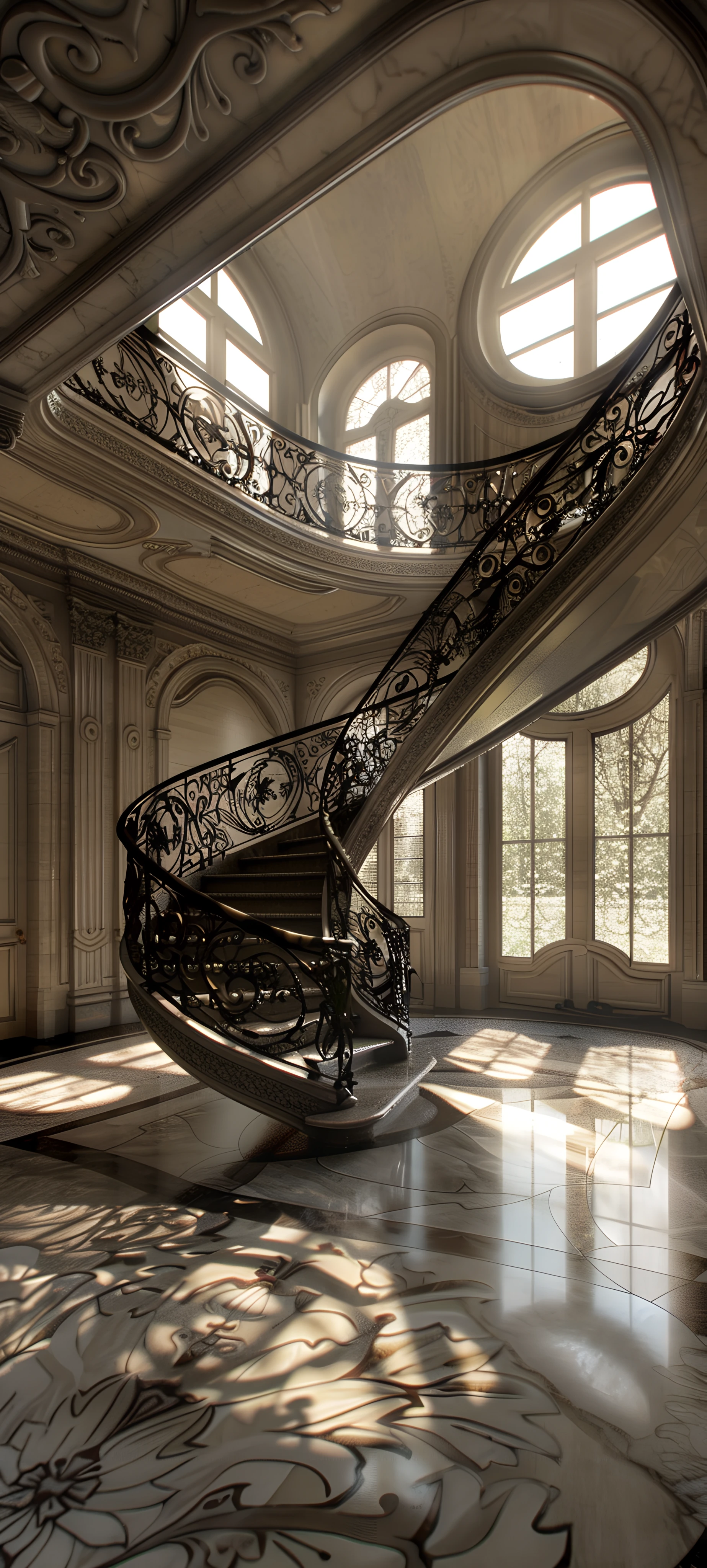 Architecture Wallpapers 1847×4096 anime wallpaper