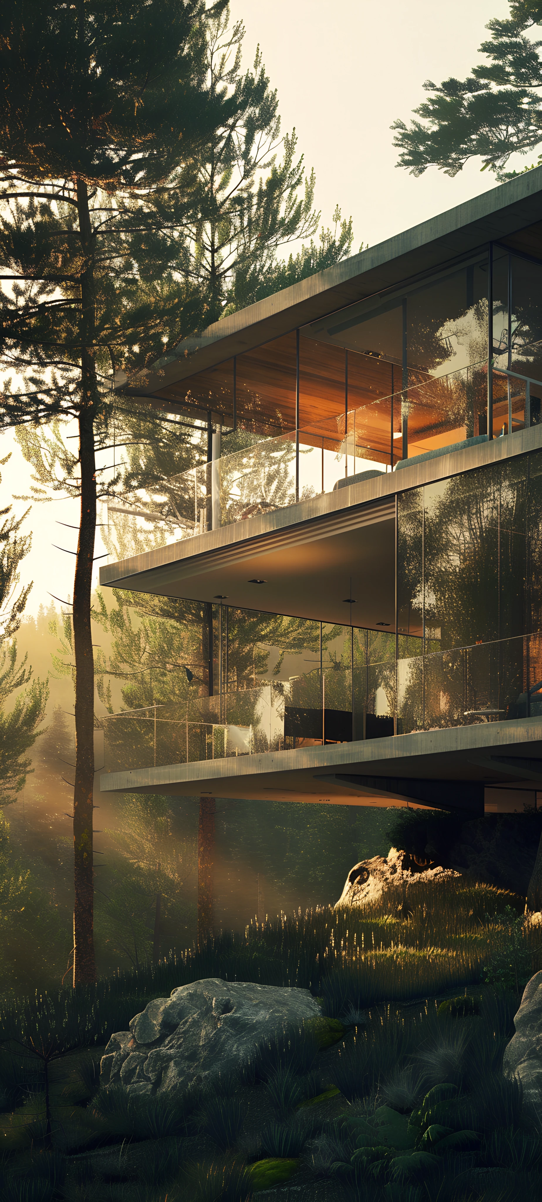 Architecture Wallpapers 1847×4096 anime wallpaper