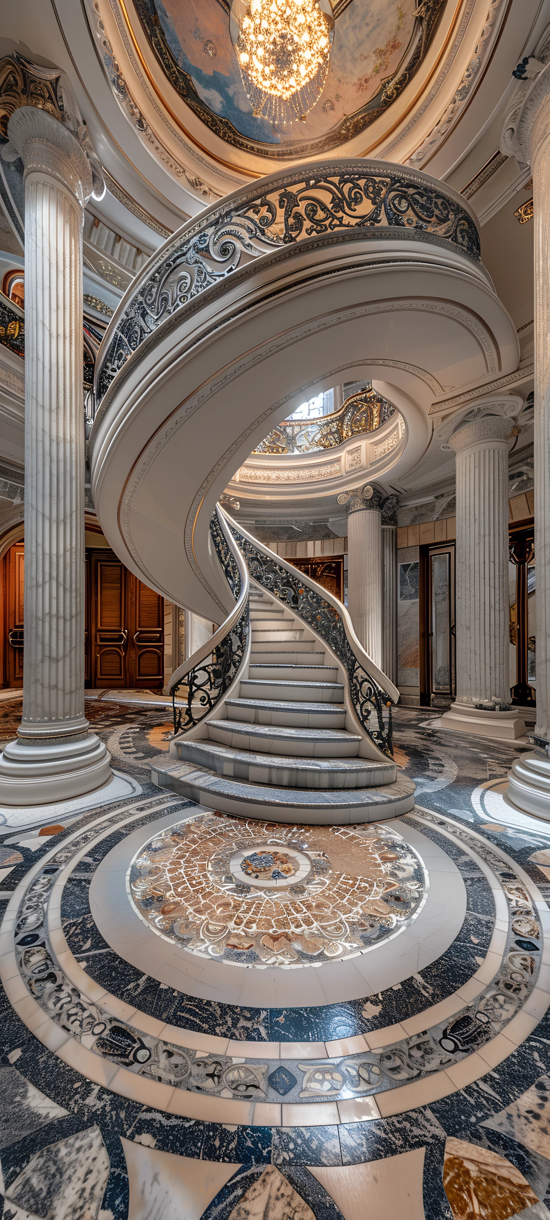Architecture Wallpapers 1847×4096 anime wallpaper
