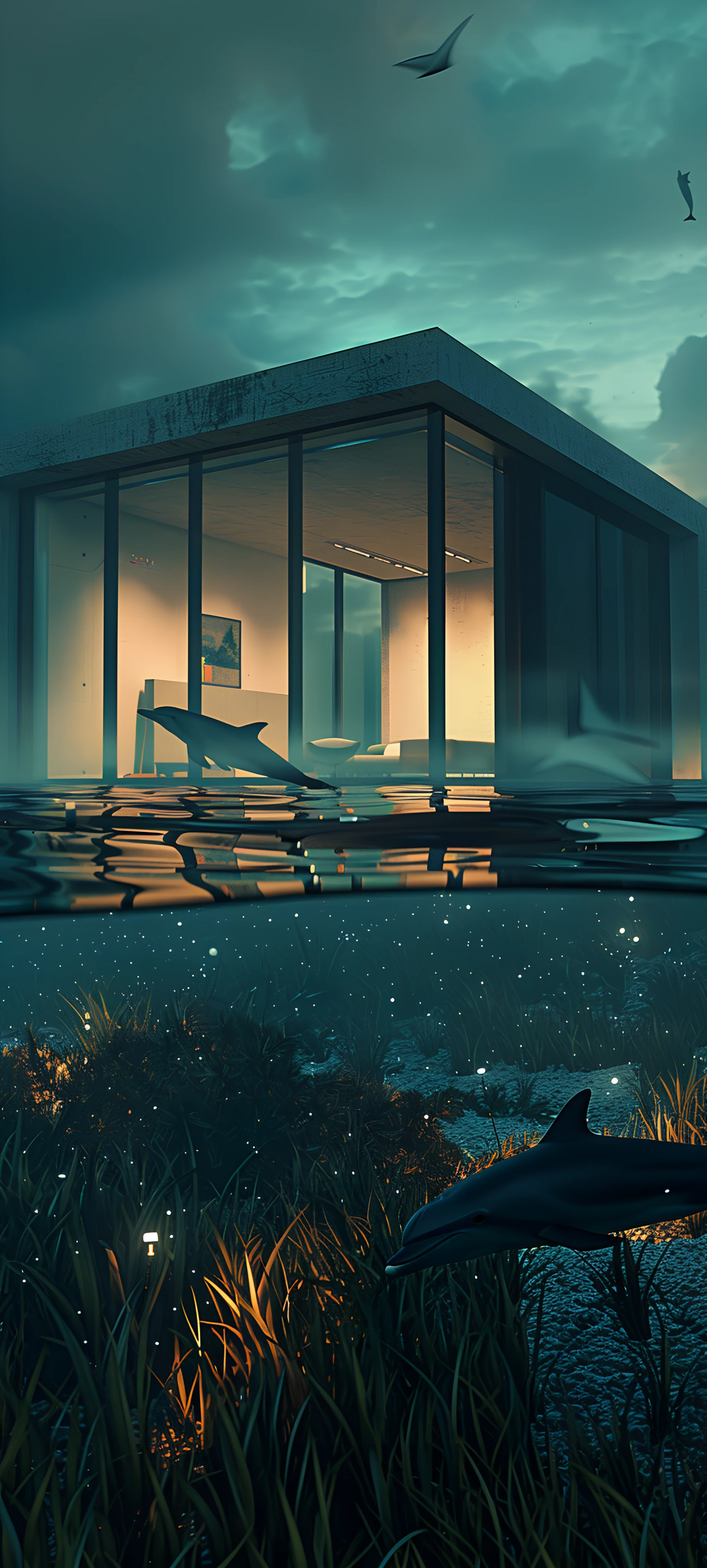 Architecture Wallpapers 1847×4096 anime wallpaper