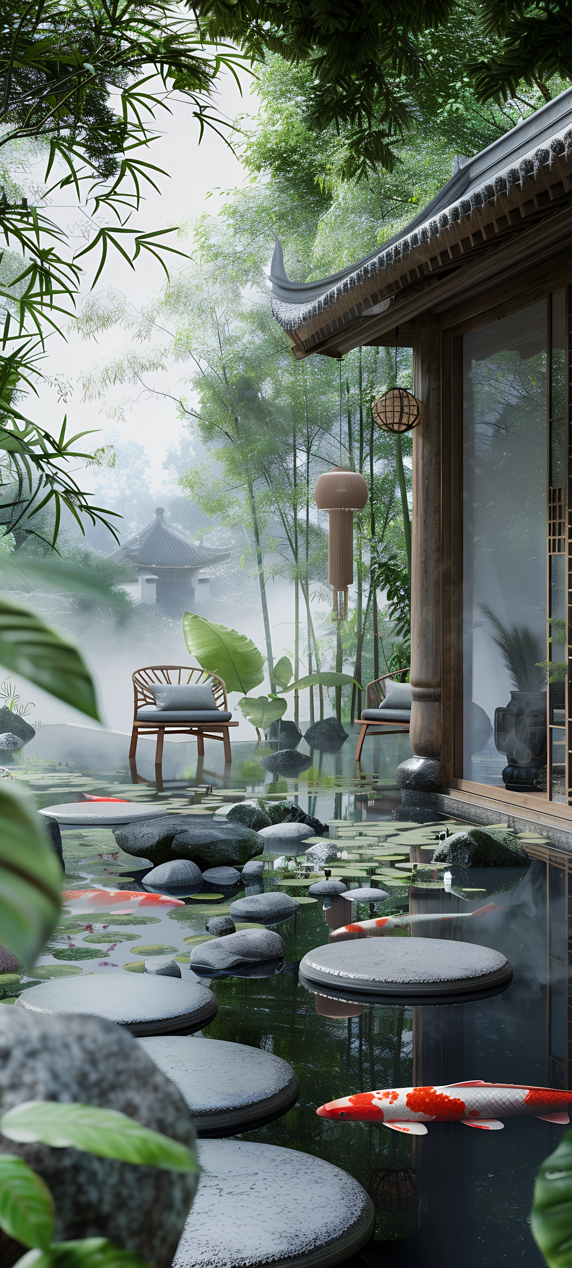 Architecture Wallpapers 1847×4096 anime wallpaper