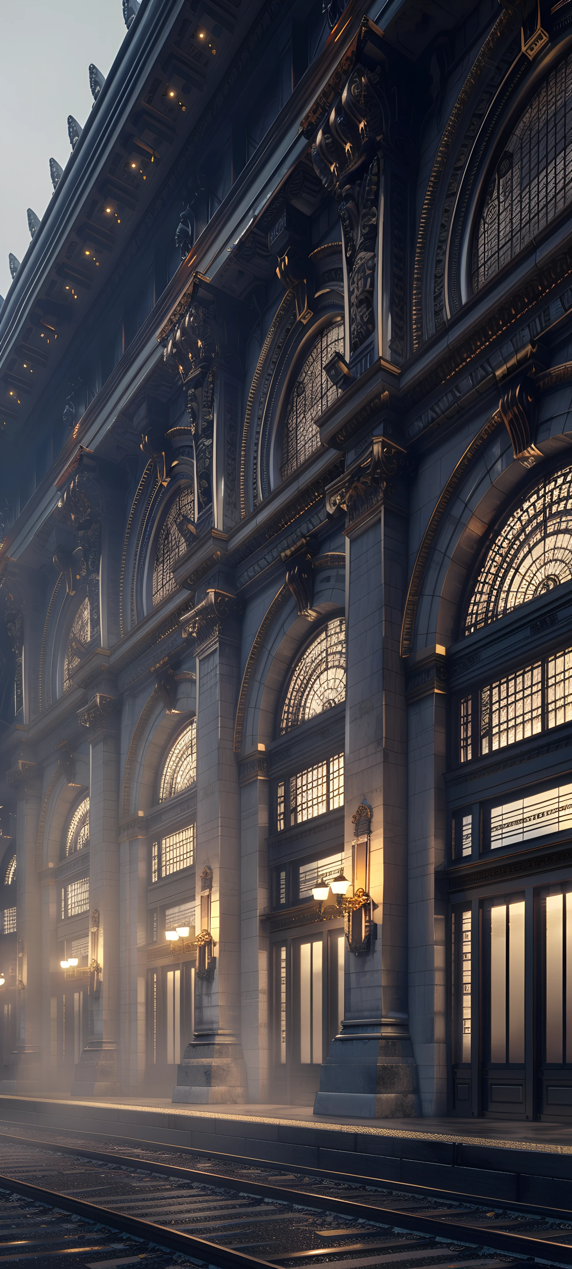 Architecture Wallpapers 1847×4096 anime wallpaper
