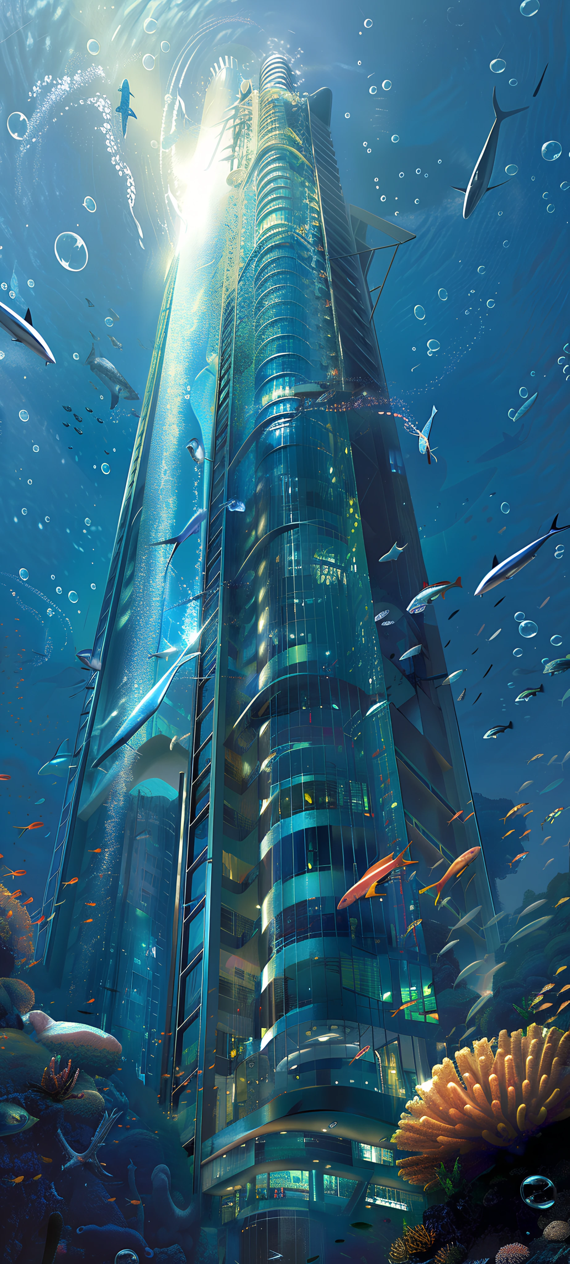 Architecture Wallpapers 1847×4096 anime wallpaper